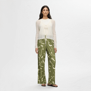 Selected Femme Rya Ellie Plisse Trouser